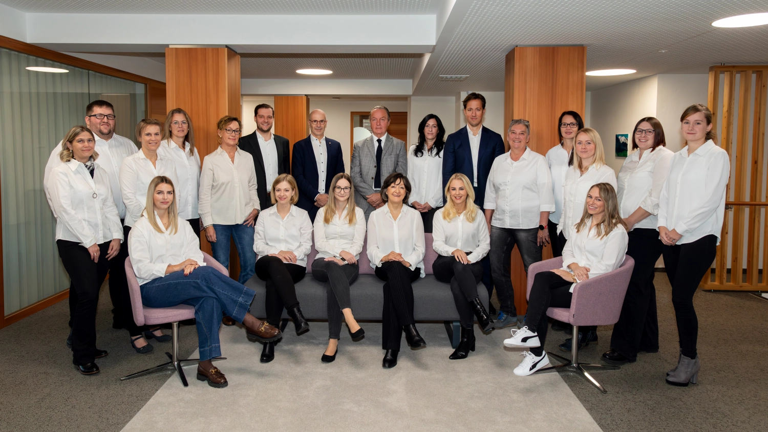 Teambild der Firma Rainer-Harbach & Skorjanz Steuerberatungs GmbH